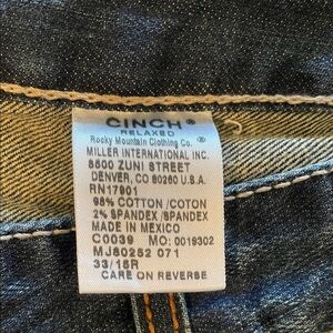 Cinch Ada Relaxed Fit Women’s Jeans - Dark Blue